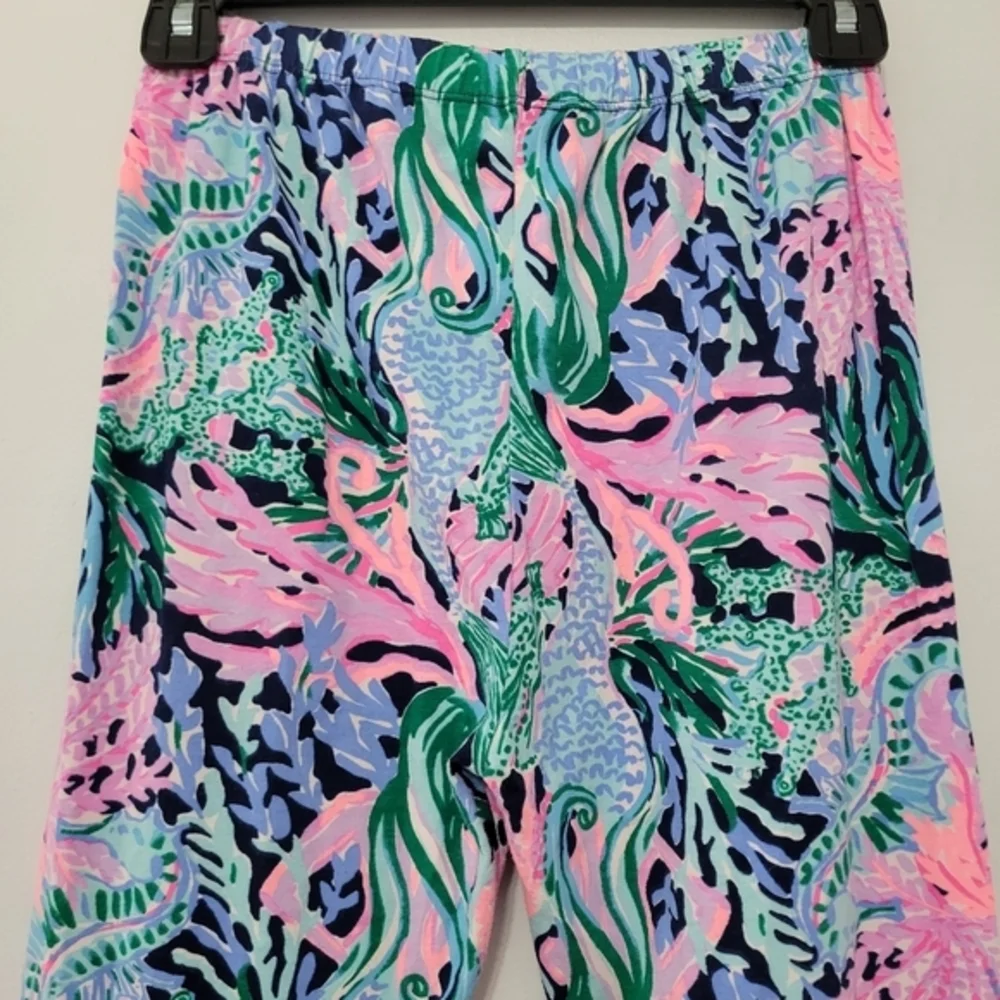 Lilly Pulitzer Girls Leggings or‎ Pajama Pants Size 14 Bring the Mermaid Back